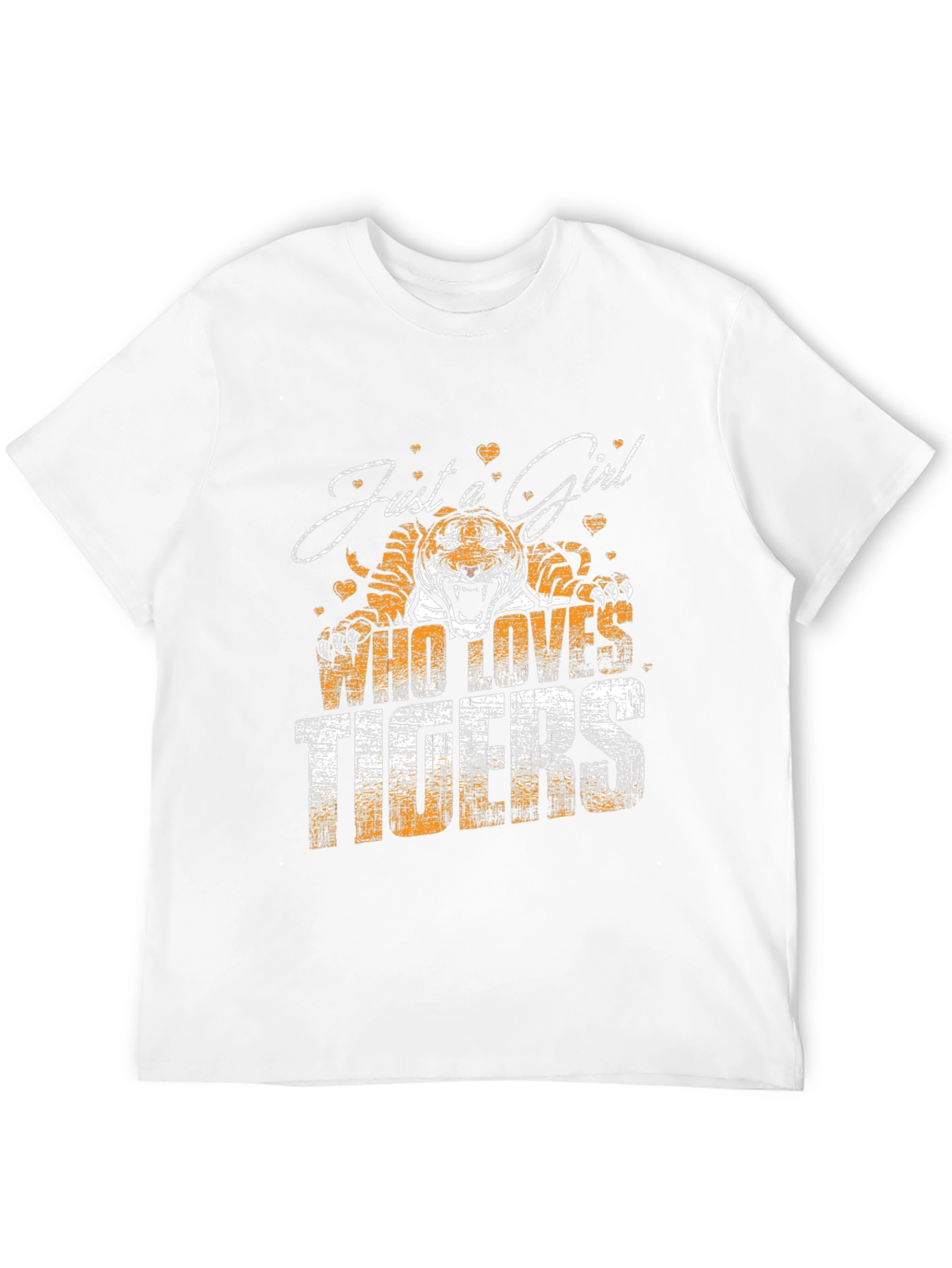 Just A Girl Who Loves Tigers T-Shirt