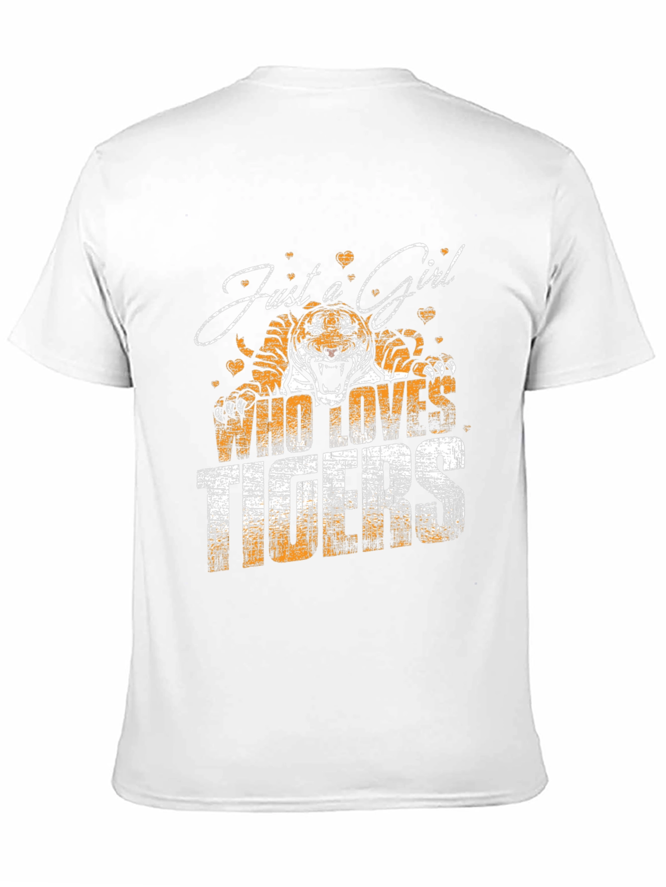 Just A Girl Who Loves Tigers T-Shirt