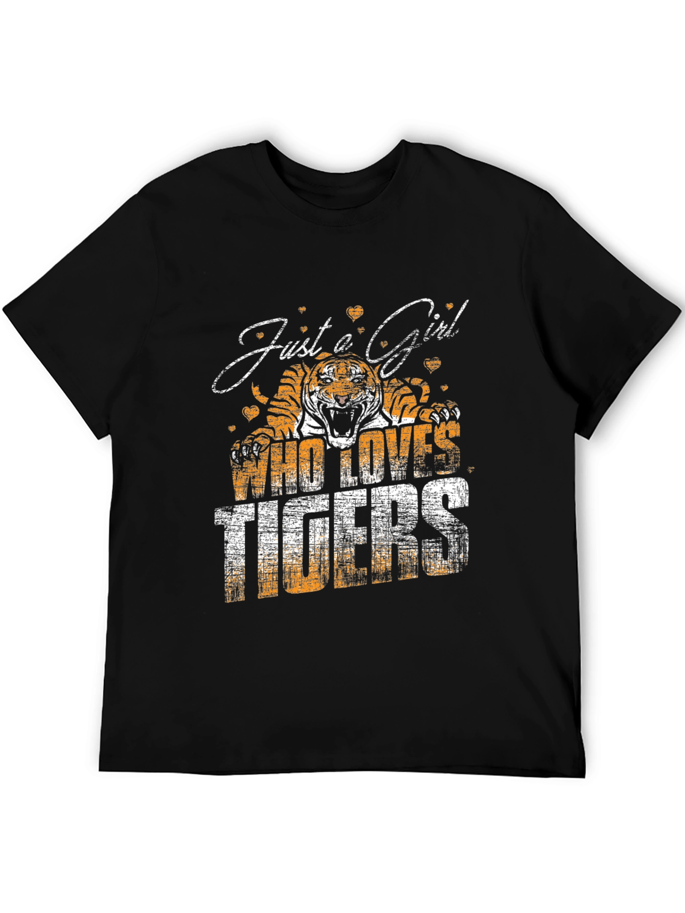 Just A Girl Who Loves Tigers T-Shirt