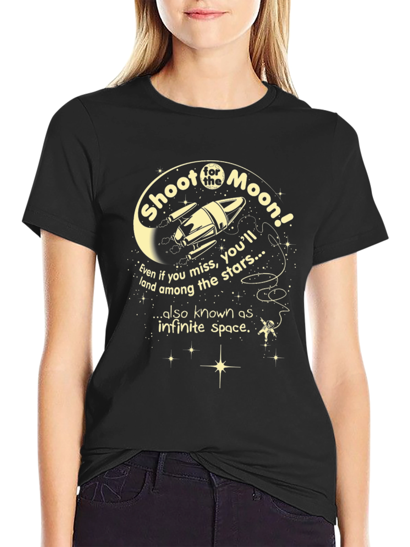 Shoot for the Moon Graphic Tee