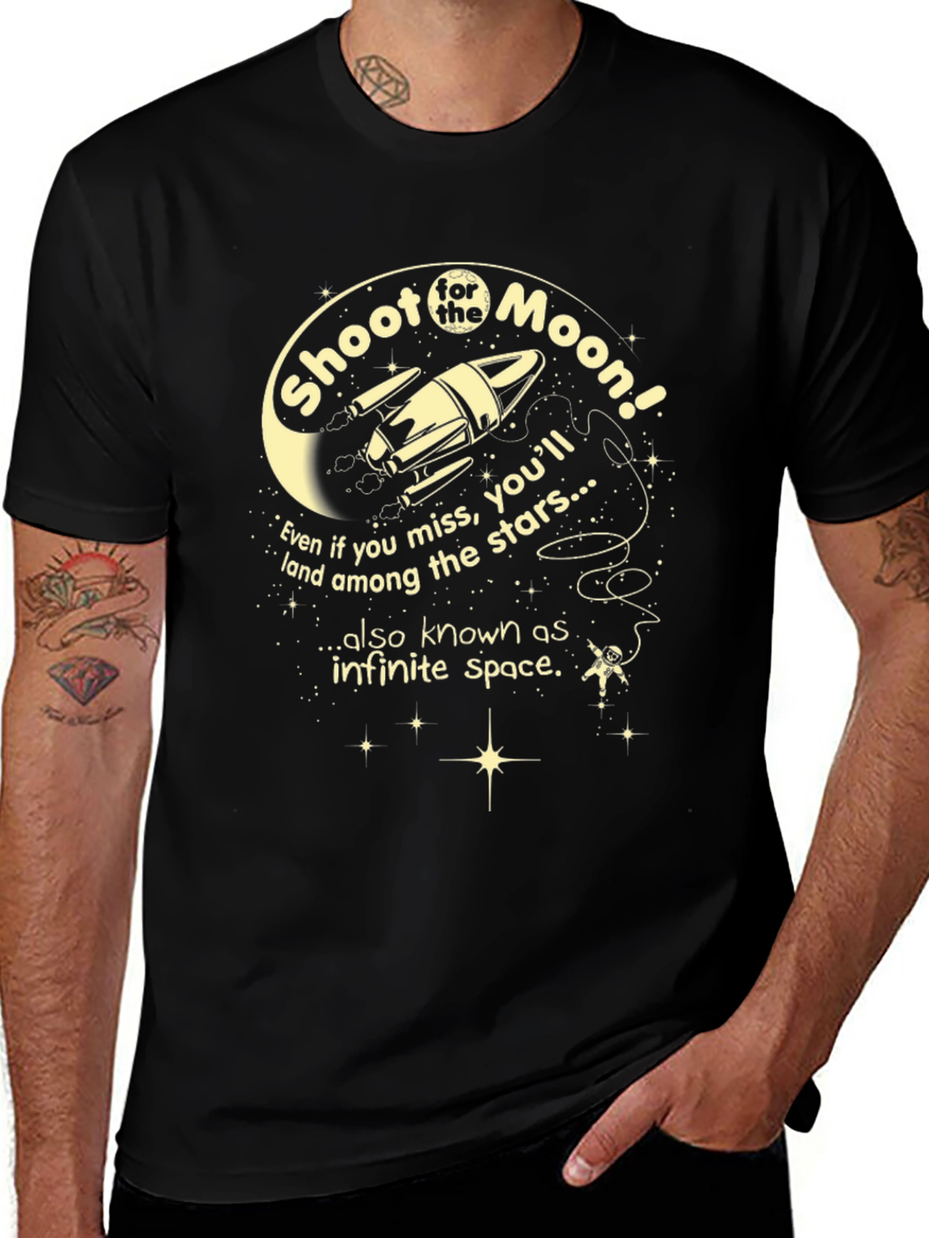 Shoot for the Moon Graphic Tee