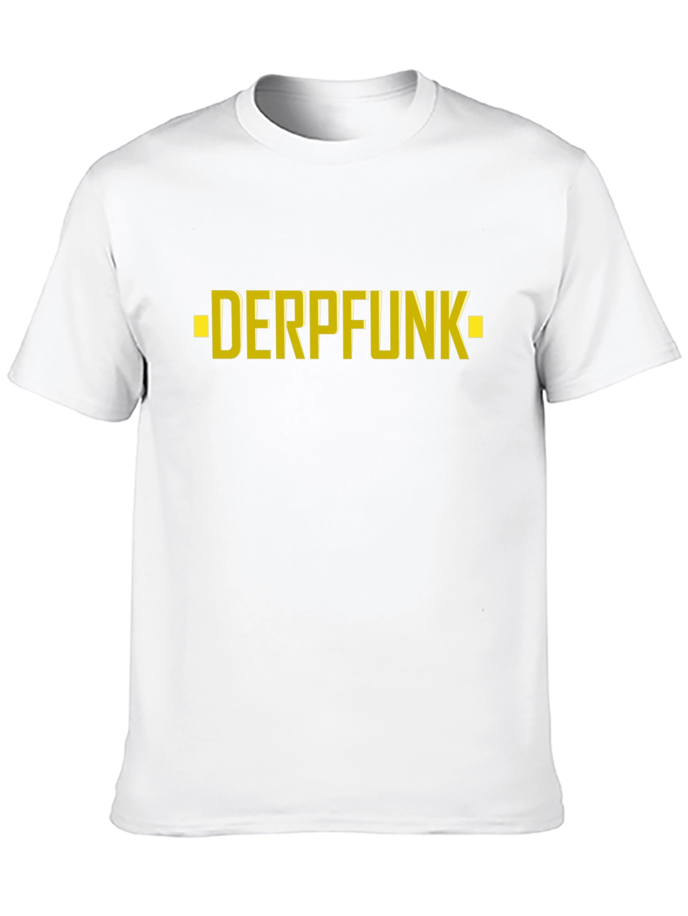 Derpfunk Graphic Tee - Black Cotton T-Shirt