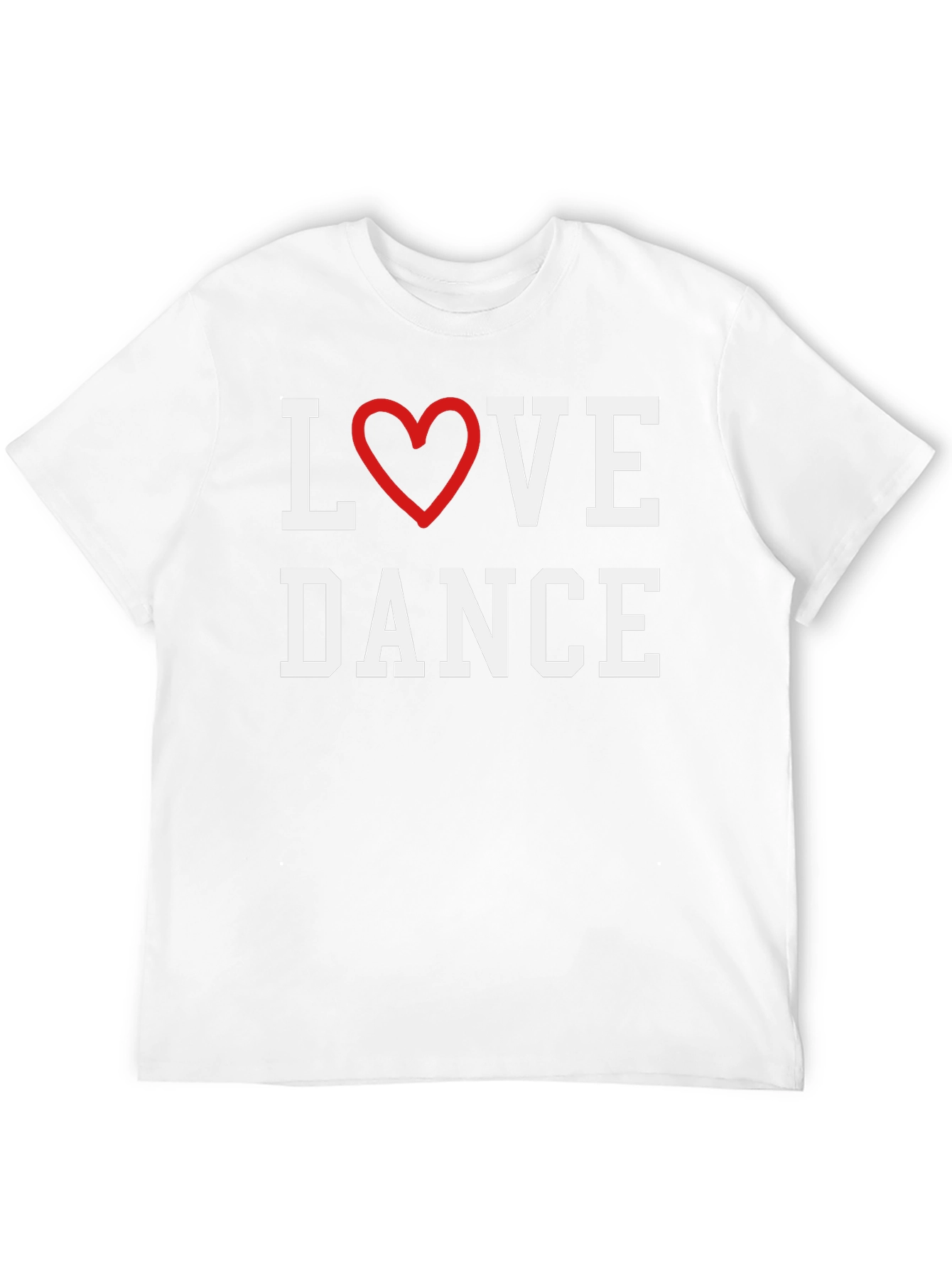 Love Dance Graphic Tee - Black Cotton T-Shirt