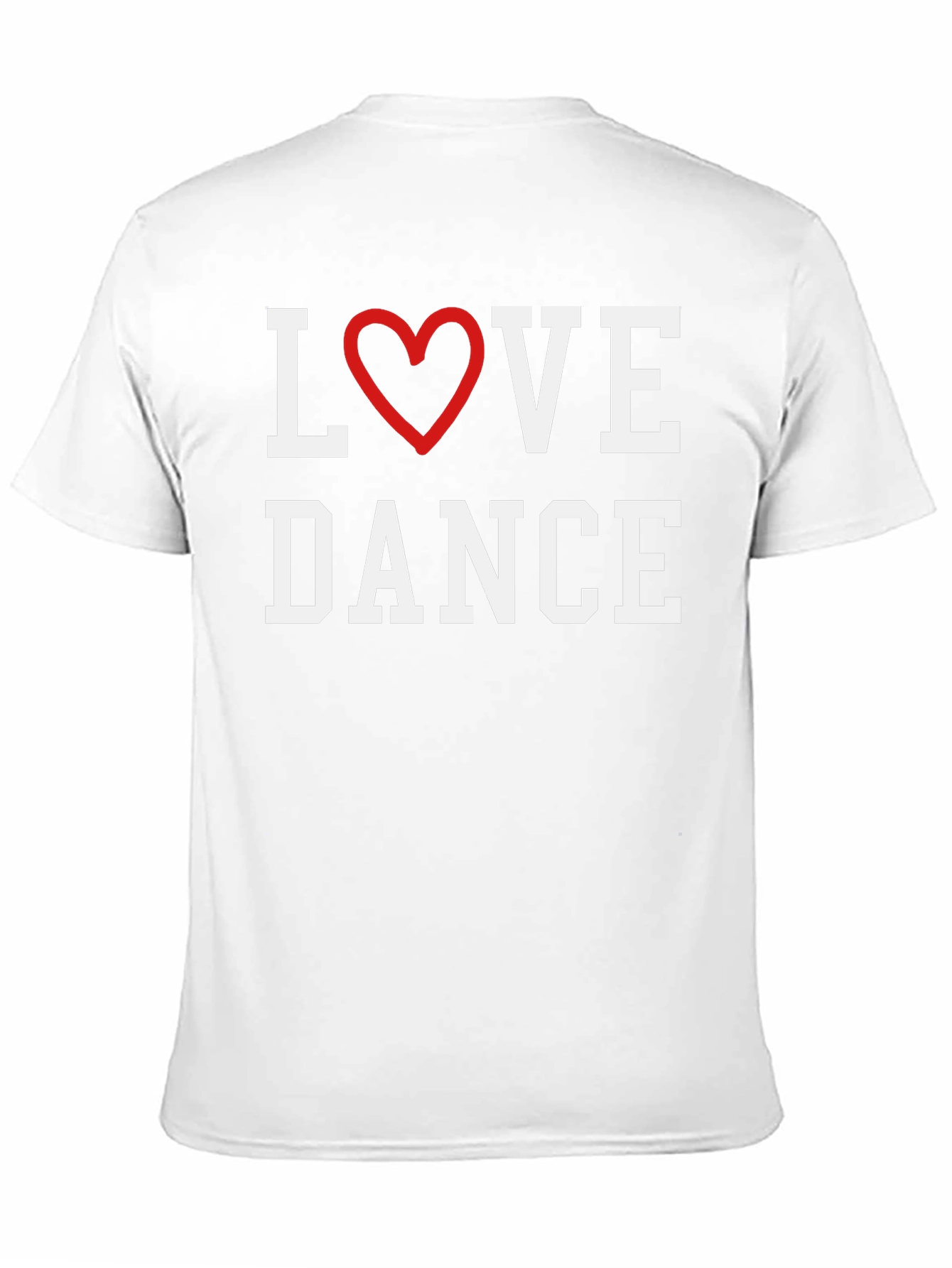 Love Dance Graphic Tee - Black Cotton T-Shirt