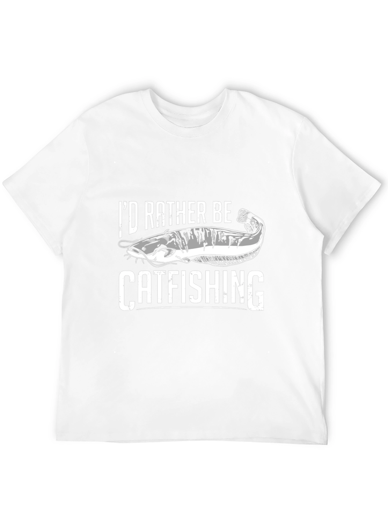 Id Rather Be Catfishing T-Shirt