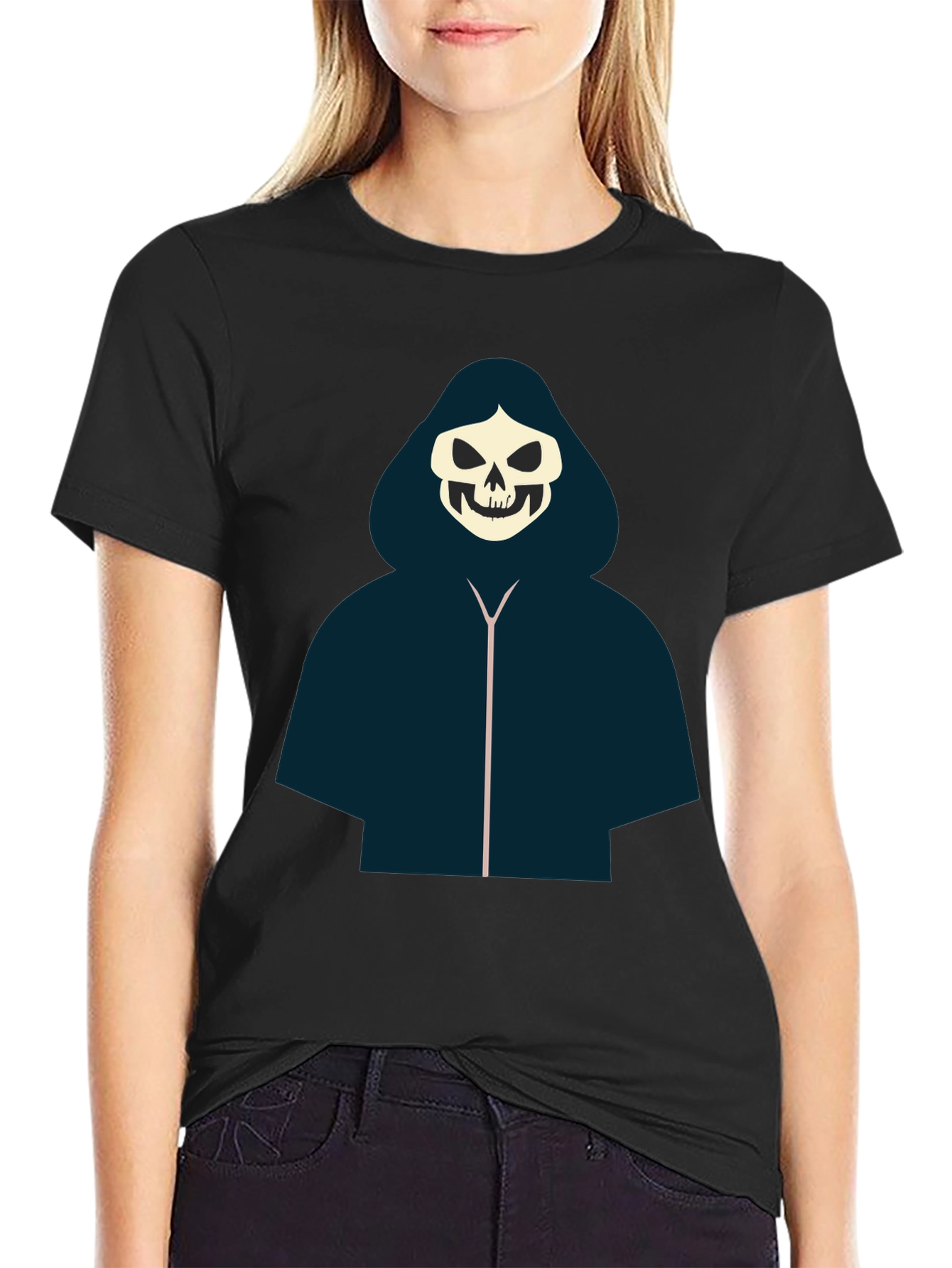 Grim Reaper Graphic Tee - Mens Black T-Shirt