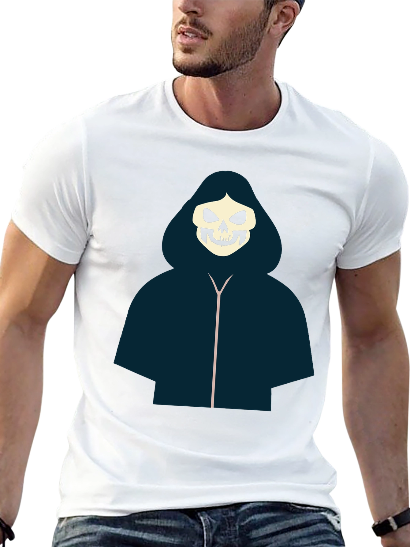 Grim Reaper Graphic Tee - Mens Black T-Shirt