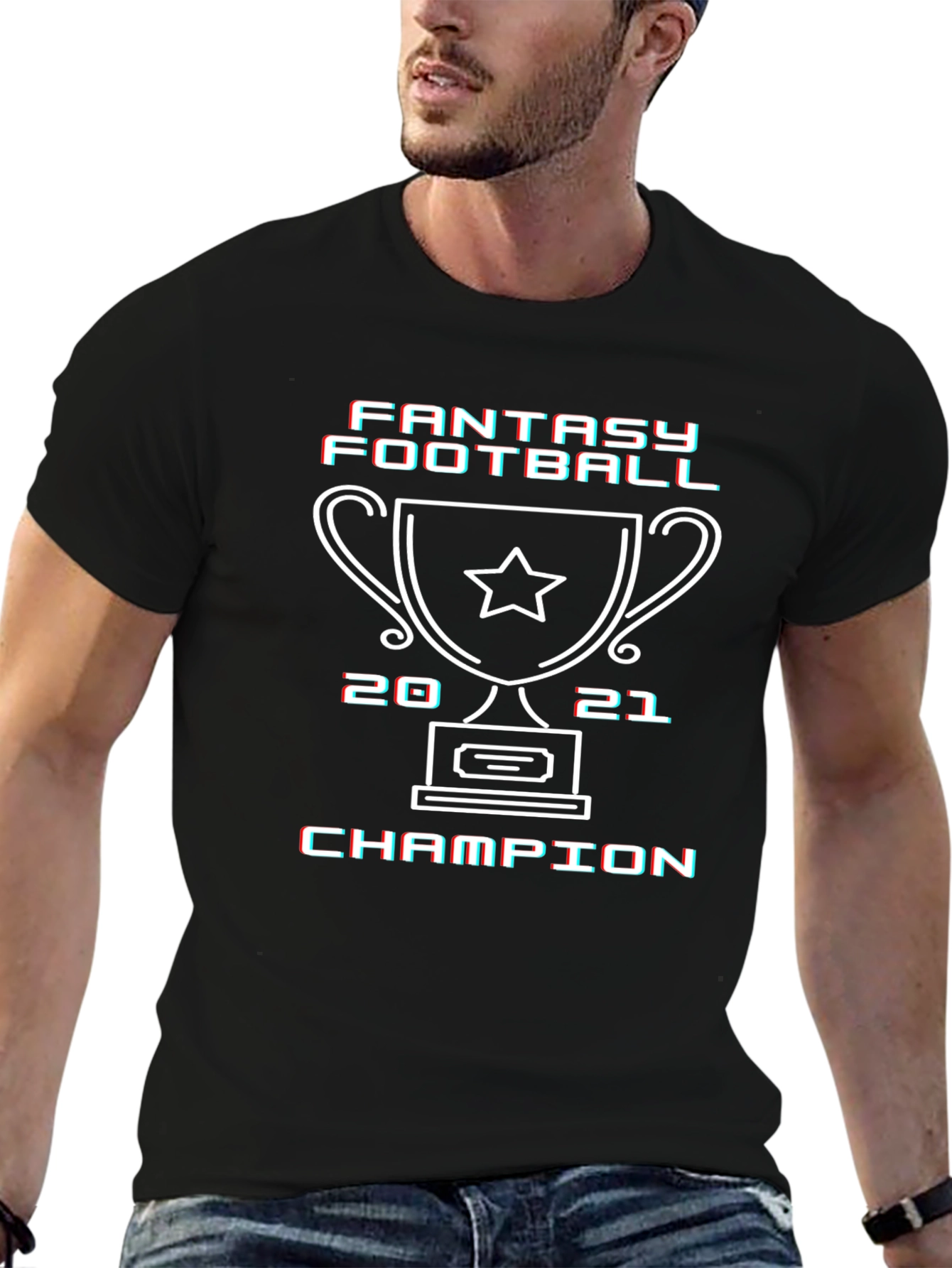 Fantasy Football Champion 2021 T-Shirt
