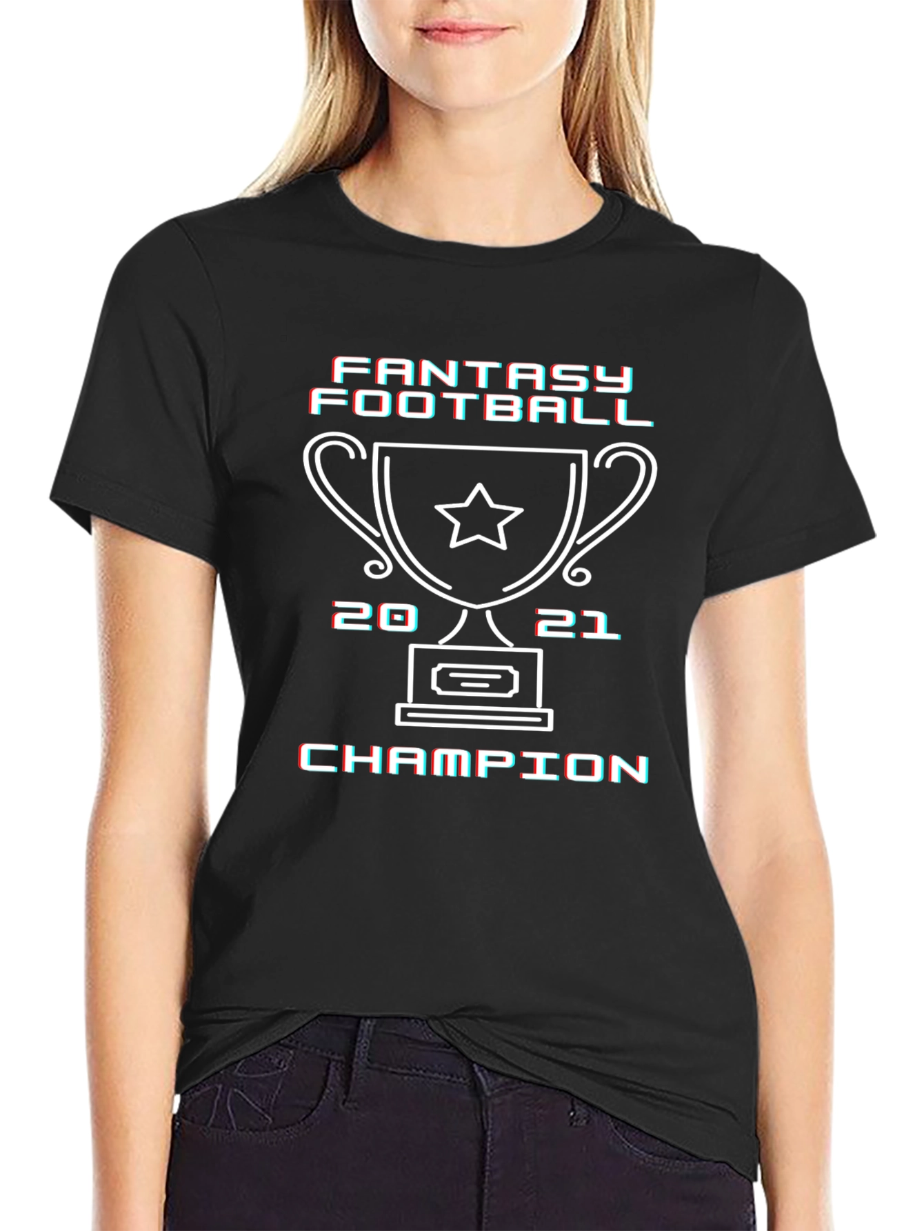 Fantasy Football Champion 2021 T-Shirt