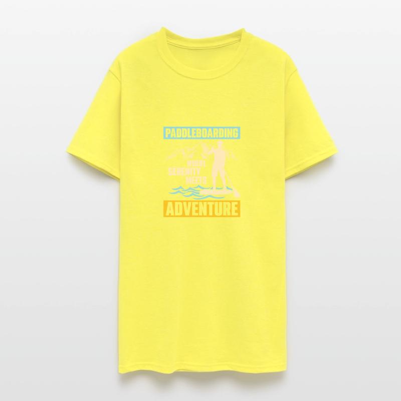 Paddleboarding Where Serenity Stand Up Paddle