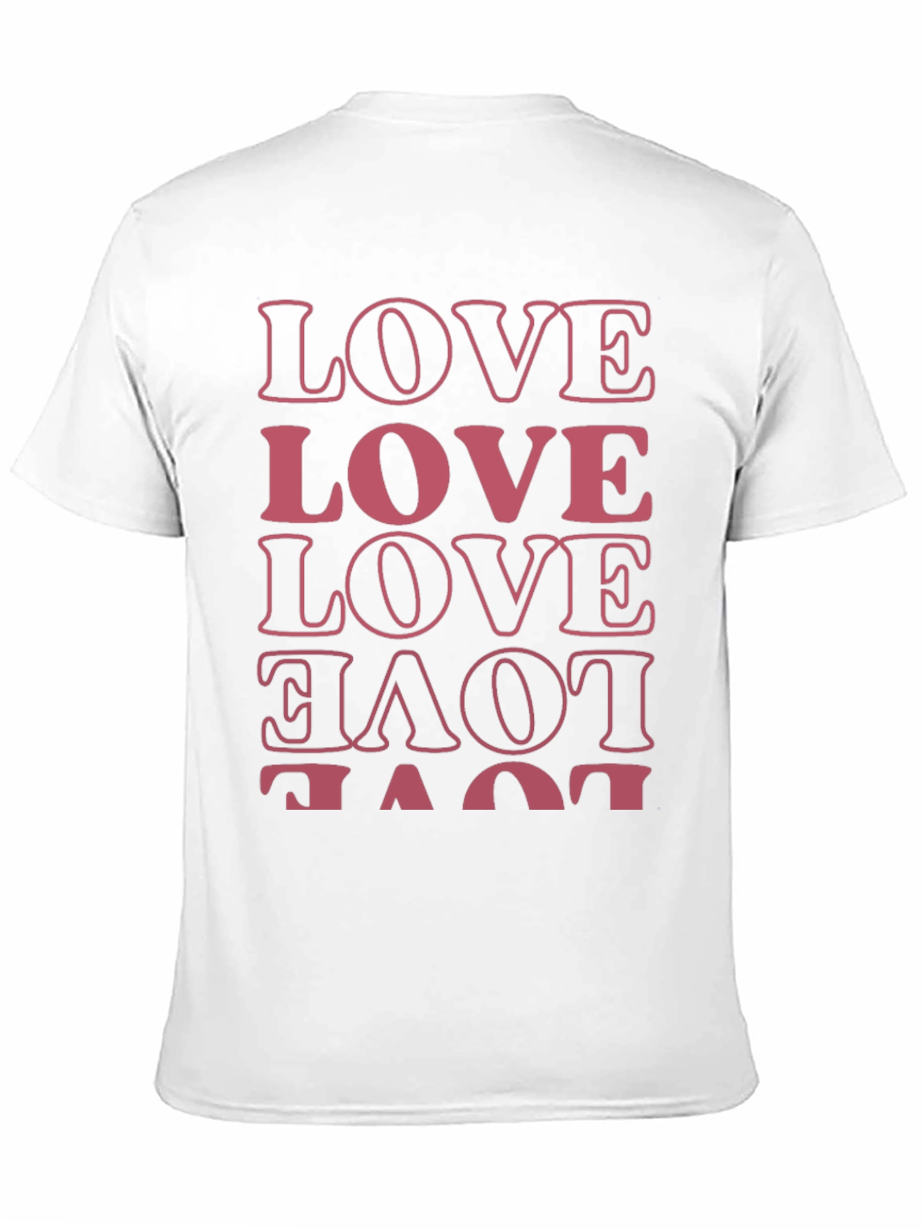 Stylish Black T-Shirt with LOVE Print