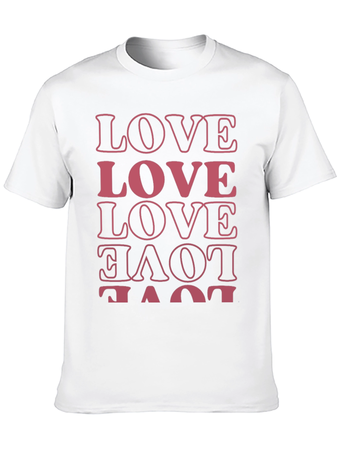 Stylish Black T-Shirt with LOVE Print