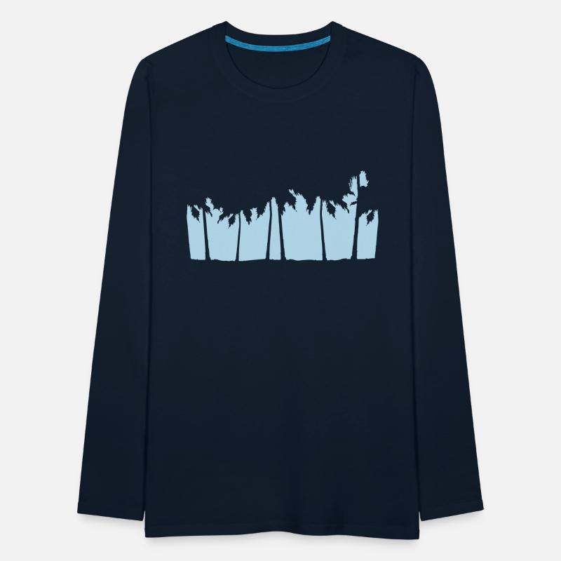 Palm Trees Island Trees Beach Vacation Strip Sea