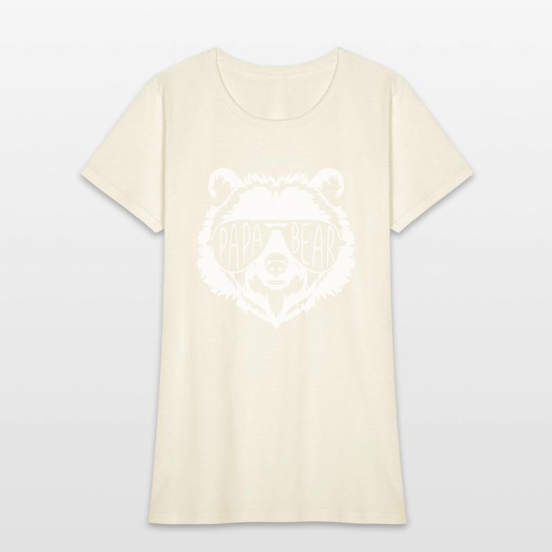 Papa Bear Face With Sunglasses