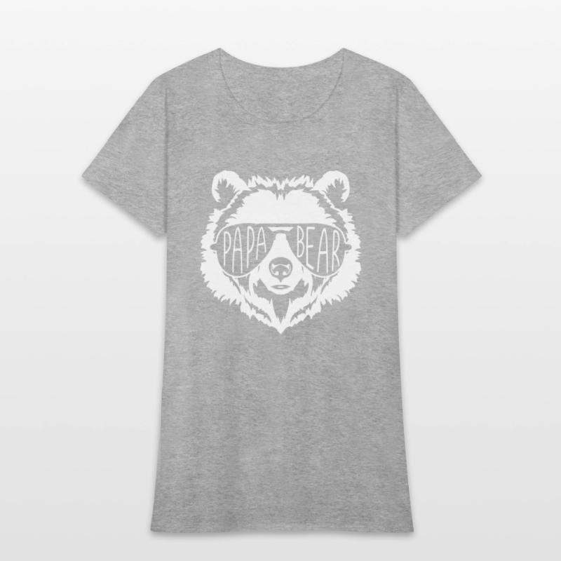 Papa Bear Face With Sunglasses