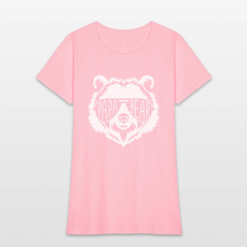 Papa Bear Face With Sunglasses