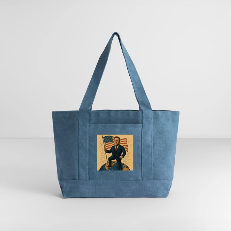 Patriotic Businessman Illustration