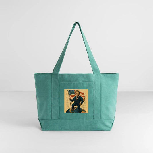 Patriotic Businessman Illustration