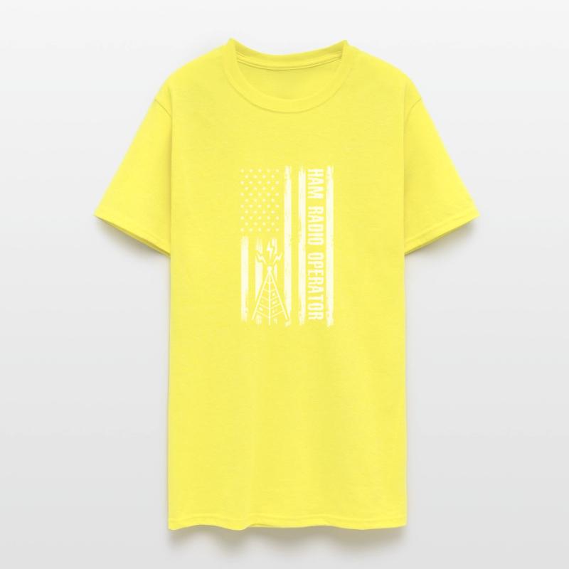 Patriotic Ham Radio Operator Morse Coding A Ham