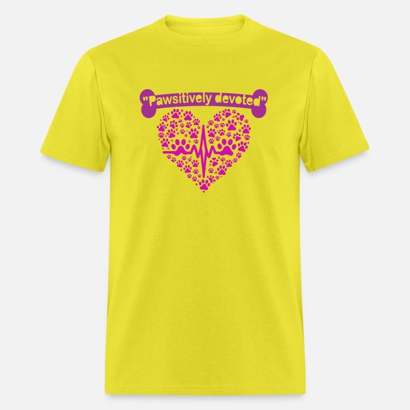 Pawsitivly Devoted Dog T-Shirt: Embrace the boundl