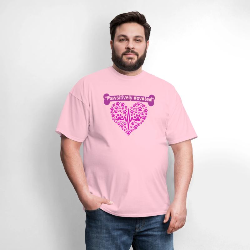 Pawsitivly Devoted Dog T-Shirt: Embrace the boundl