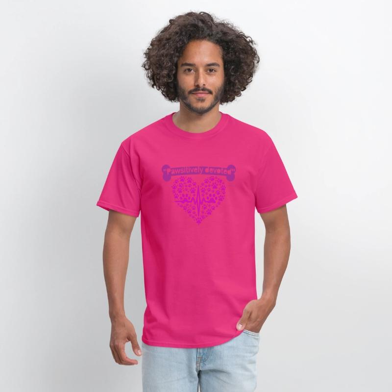 Pawsitivly Devoted Dog T-Shirt: Embrace the boundl