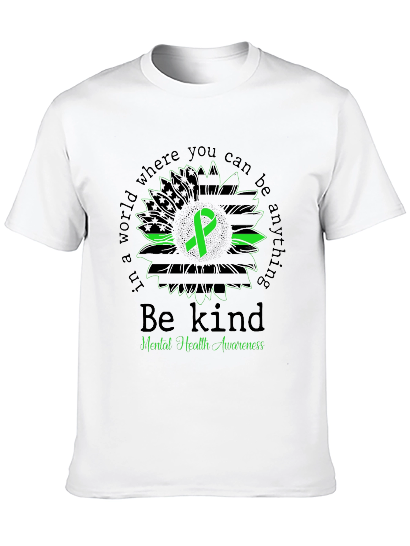 Be Kind Mental Health Awareness T-Shirt