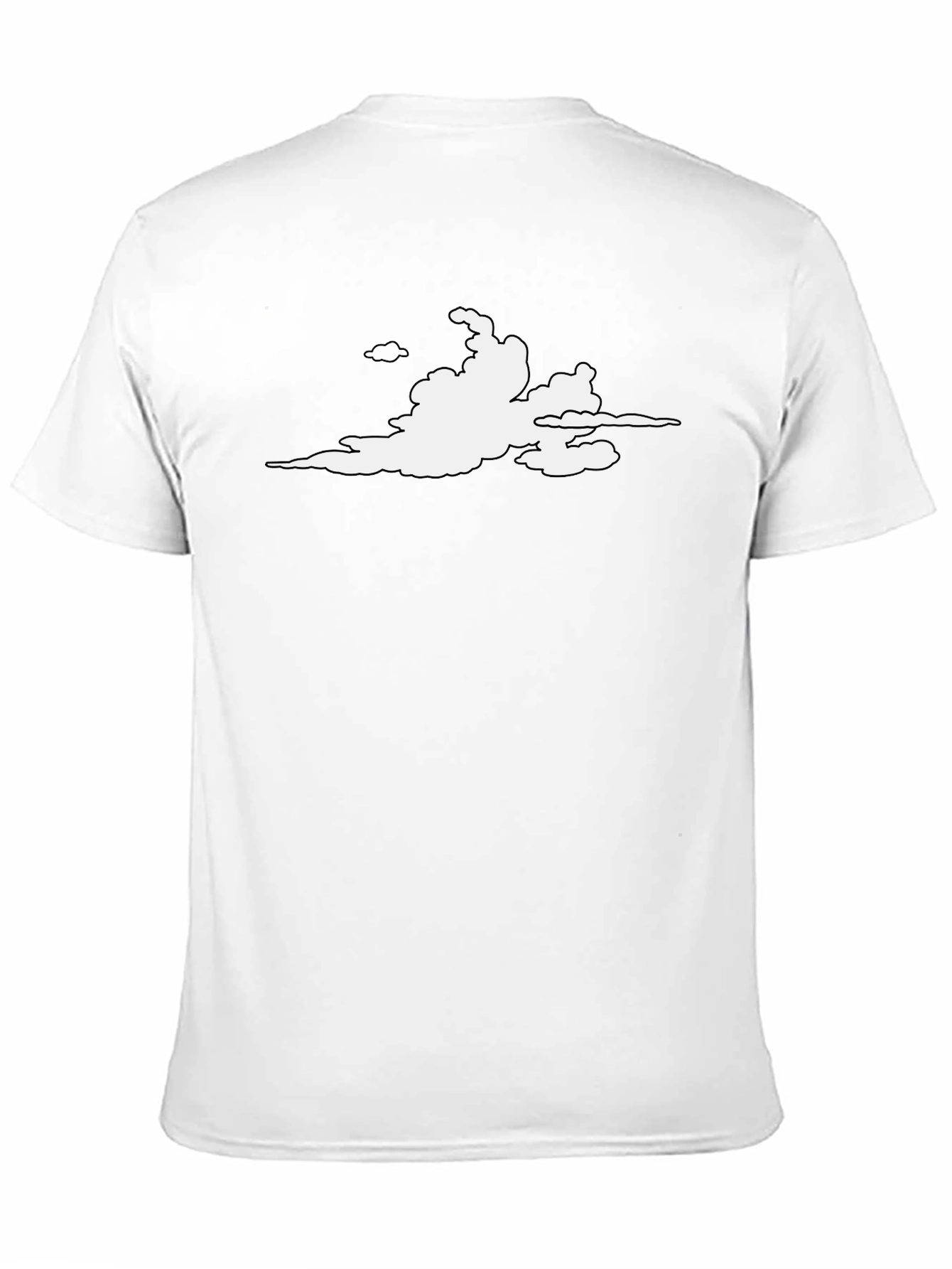 Anime Cloud Graphic Tee - Comfort & Style