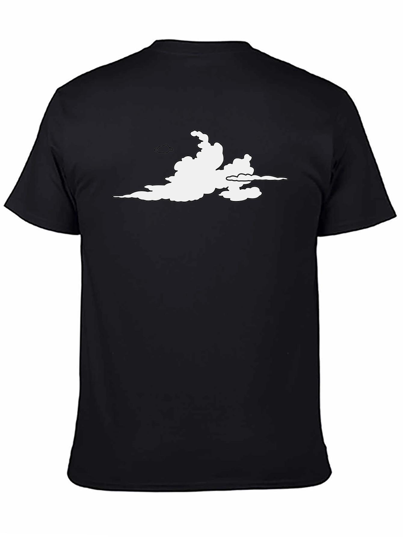 Anime Cloud Graphic Tee - Comfort & Style