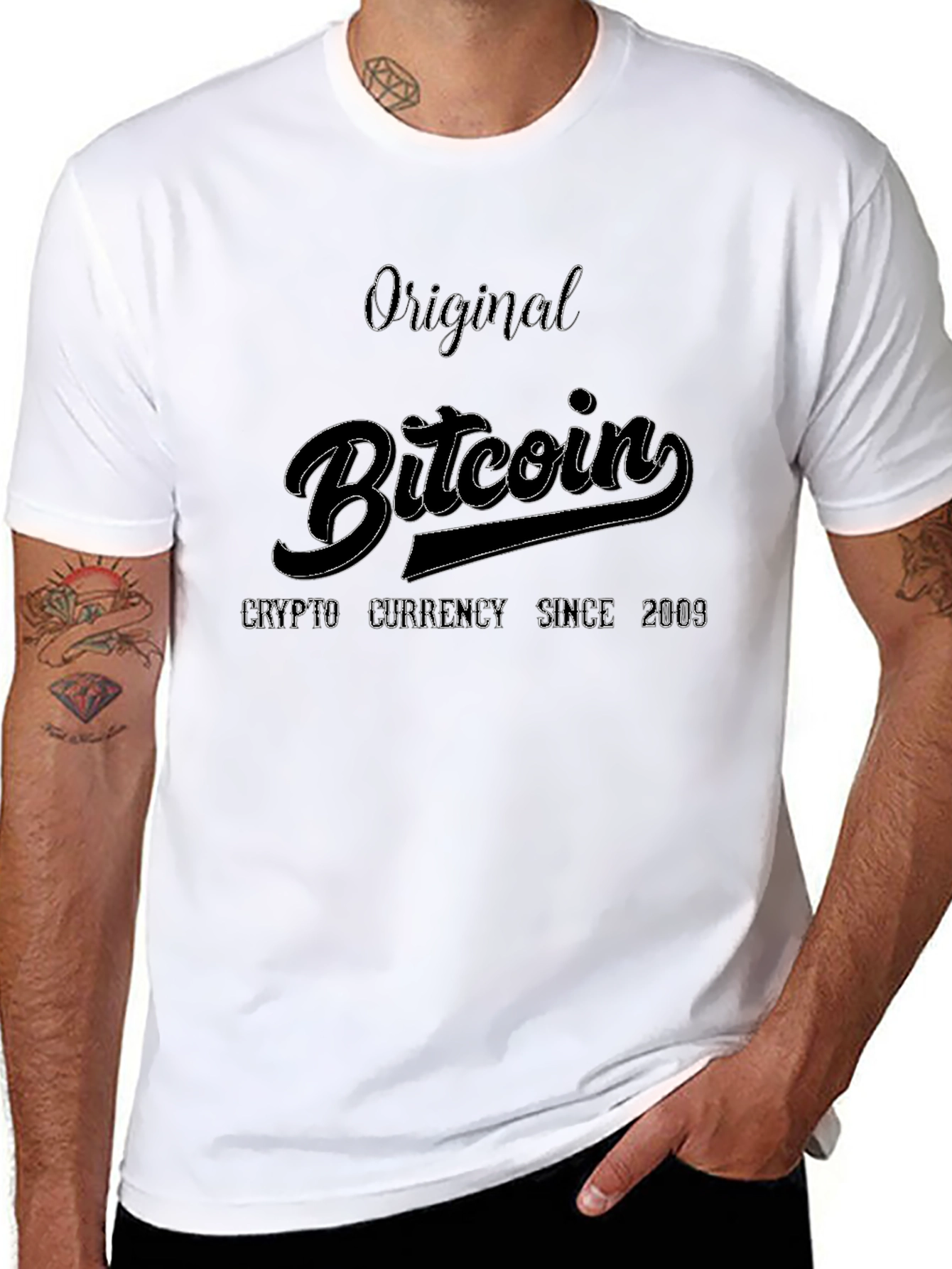 Original Bitcoin Crypto Tee - Since 2009