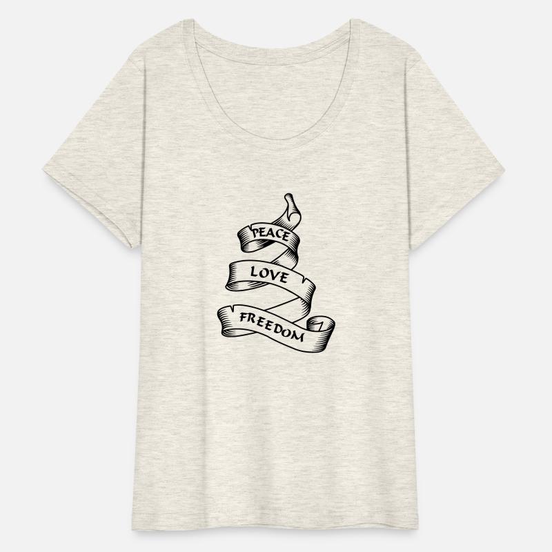 Peace love freedom