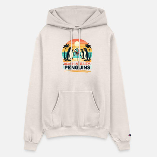 Penguin Beach Volleyball Fun