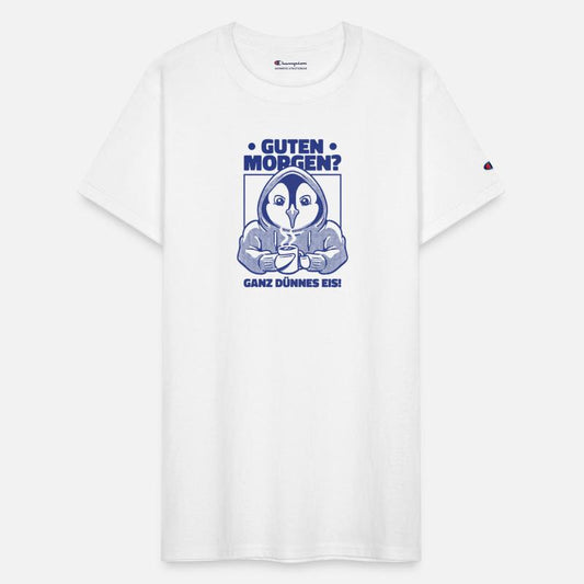 Penguin Drinking Coffee