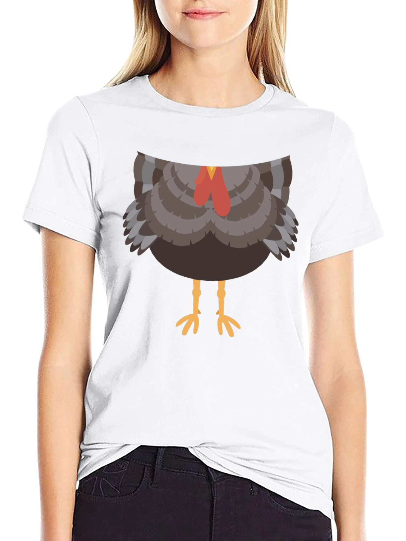 Turkey Graphic Tee - Thanksgiving Humor T-Shirt