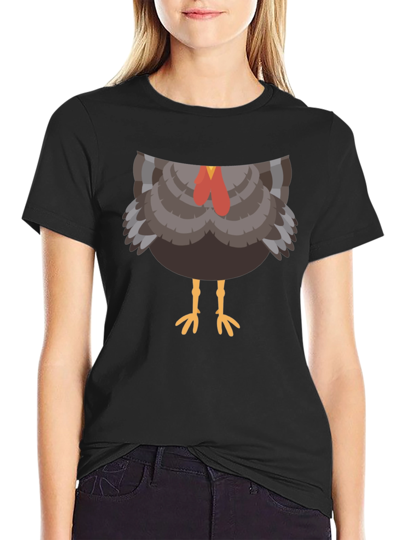 Turkey Graphic Tee - Thanksgiving Humor T-Shirt