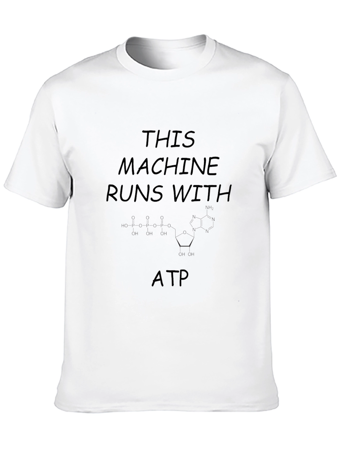 This Machine Runs with ATP Black T-Shirt