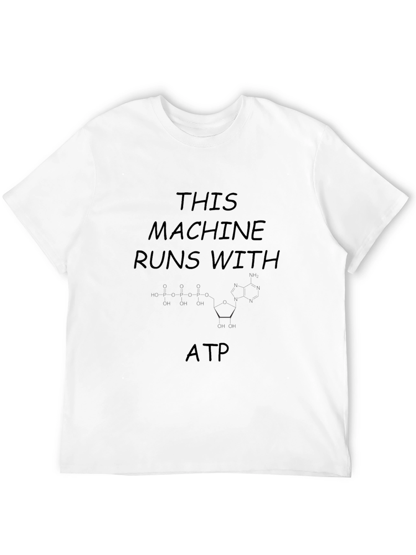 This Machine Runs with ATP Black T-Shirt