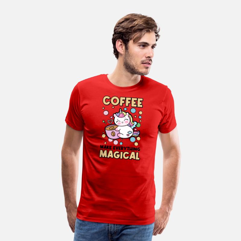Pink Magical Unicorn Caffeine Coffee Lover
