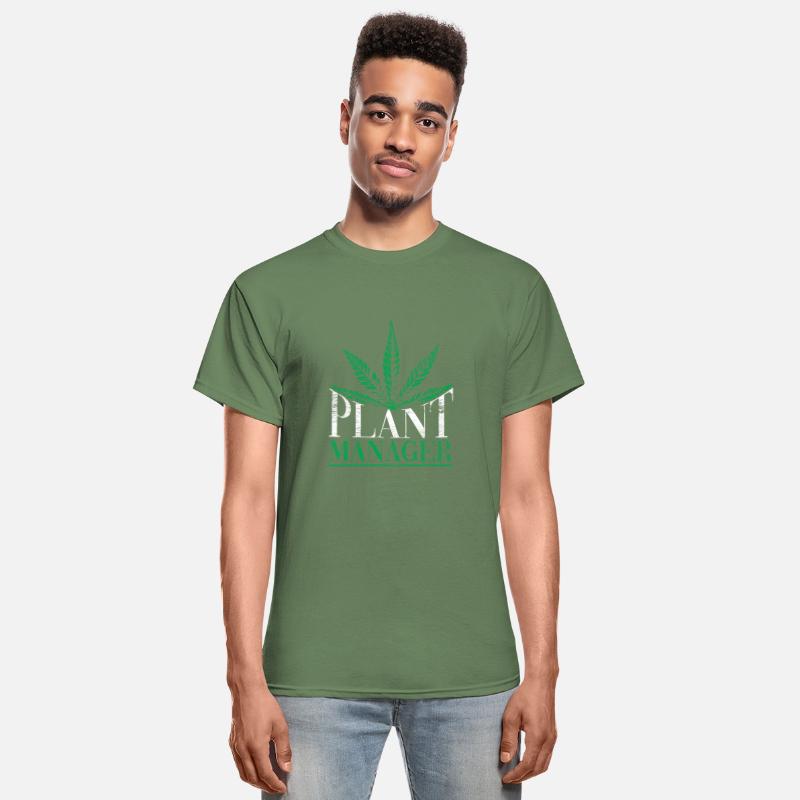 Plant Manager Cannabis Weed Grunge