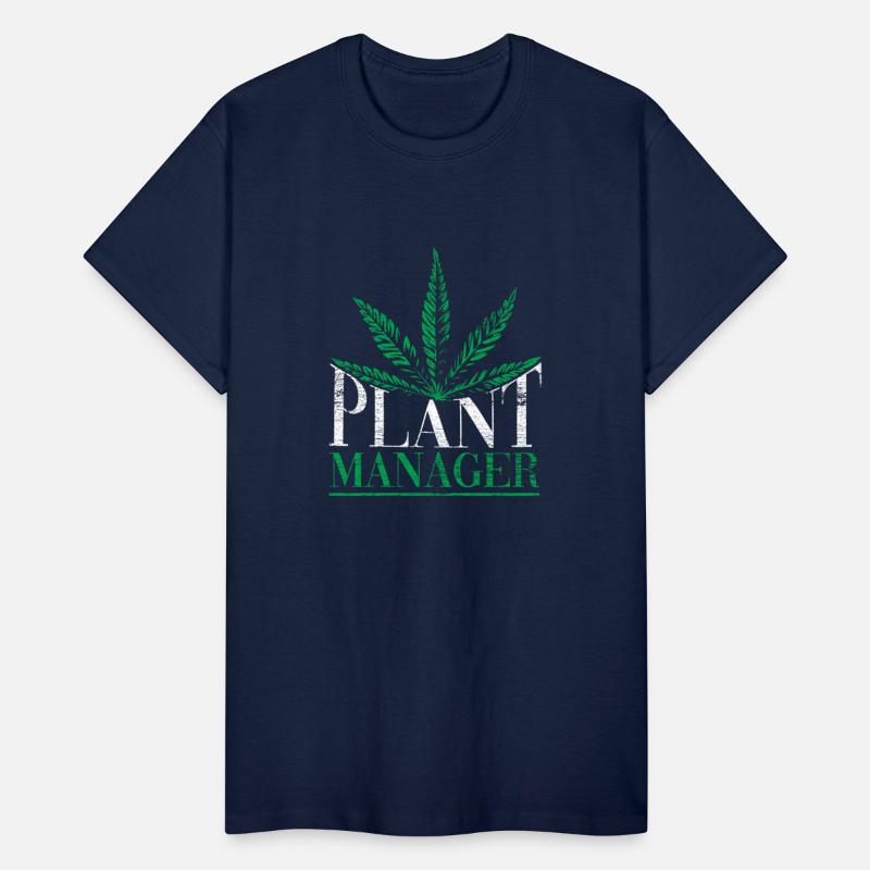 Plant Manager Cannabis Weed Grunge