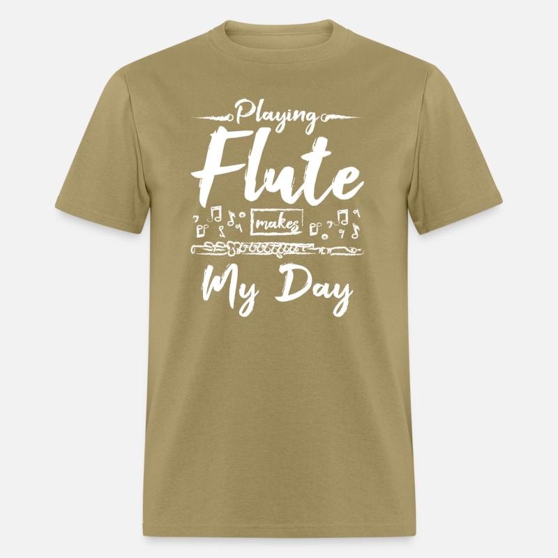 Playing flute makes my day