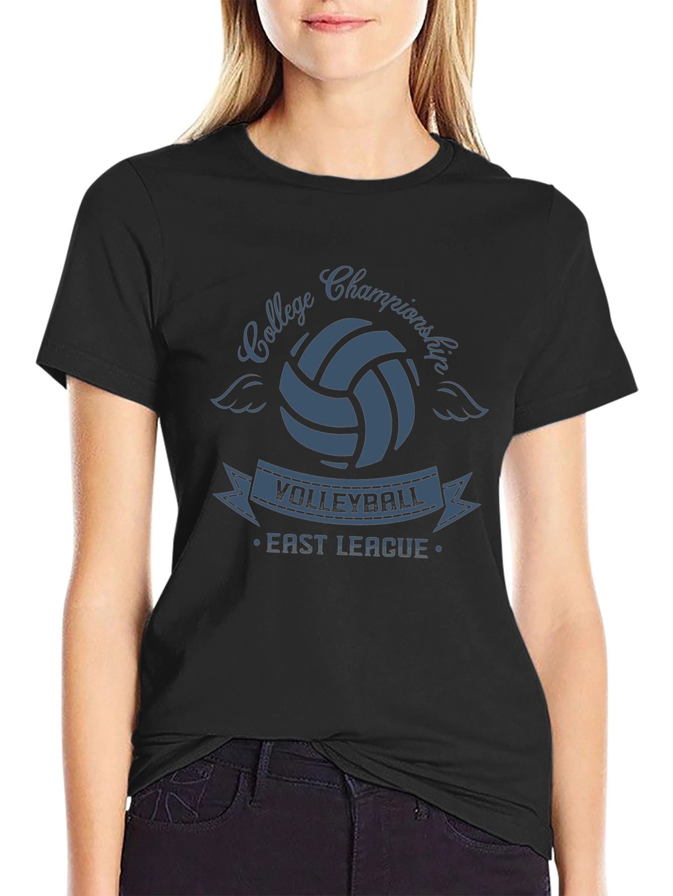 College Volleyball Championship T-Shirt