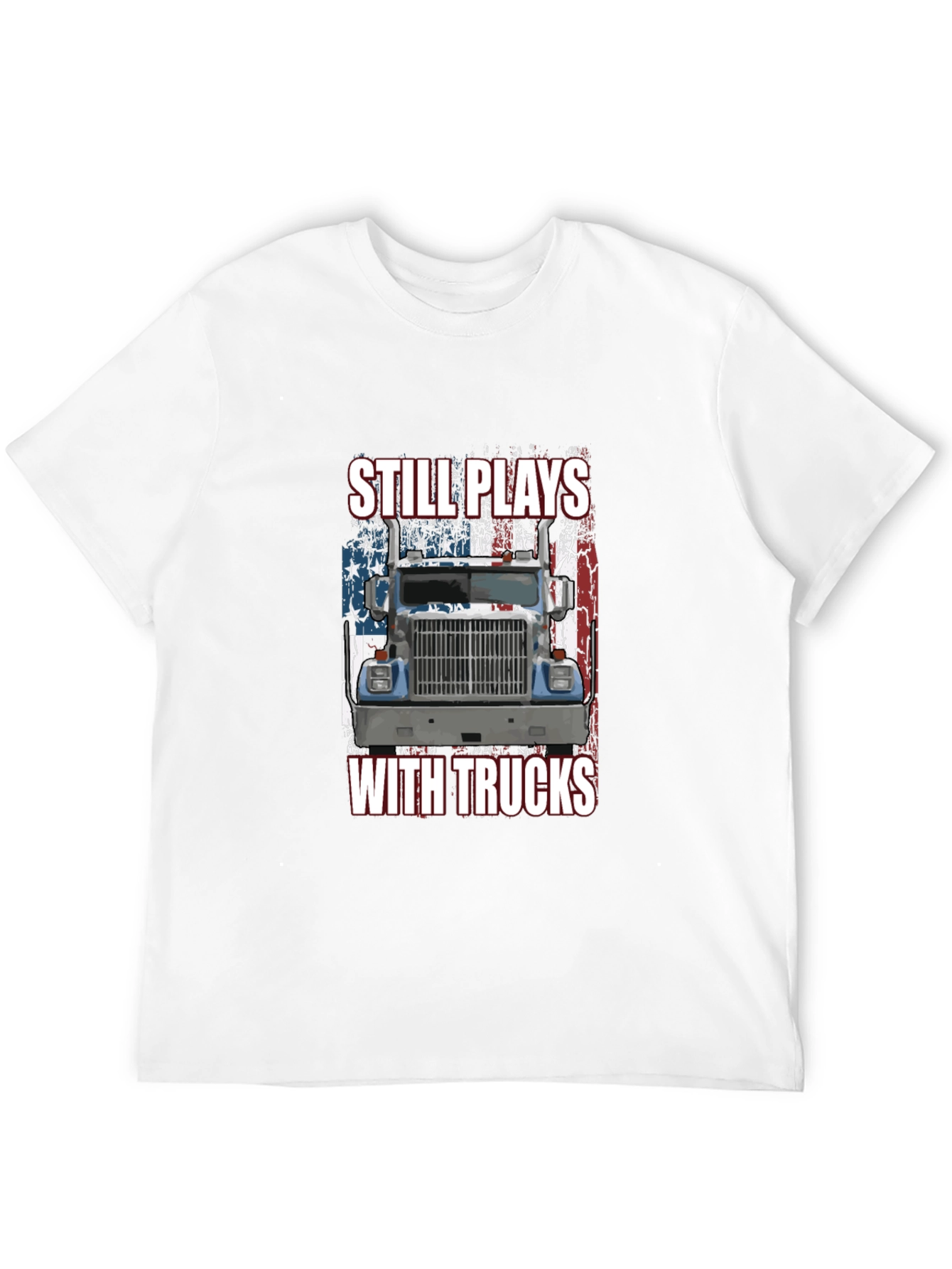 Still Plays With Trucks Graphic Tee