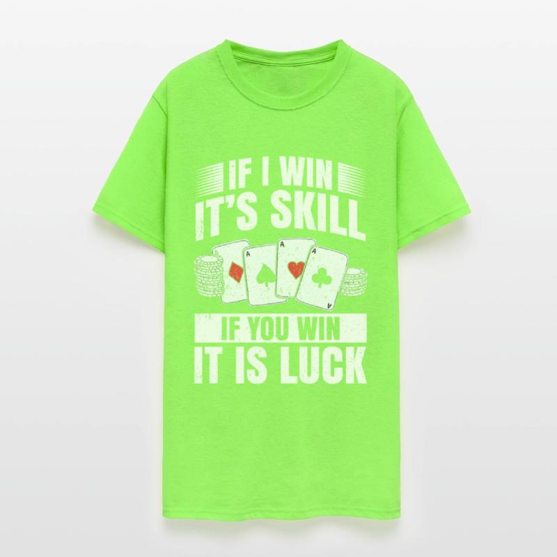 Poker Hands Tshirt Casino Blackjack Poker Case