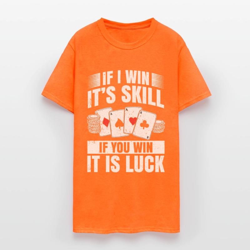 Poker Hands Tshirt Casino Blackjack Poker Case