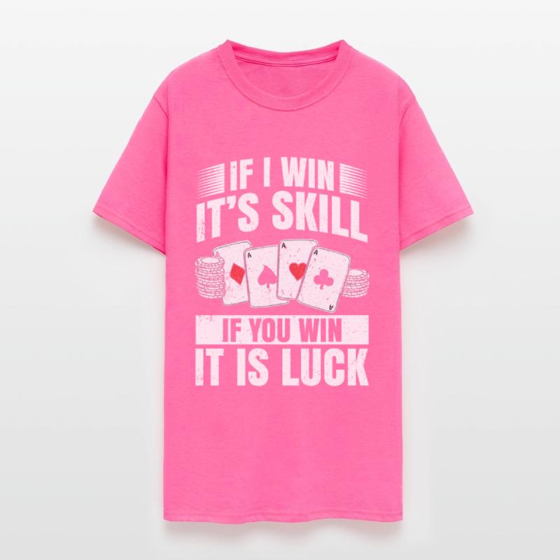 Poker Hands Tshirt Casino Blackjack Poker Case