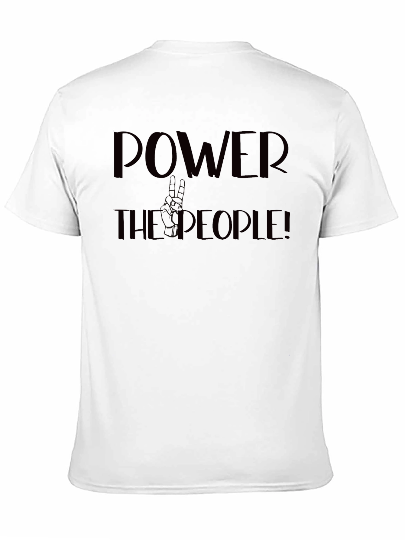 Power to the People Tee - Bold Graphic T-Shirt