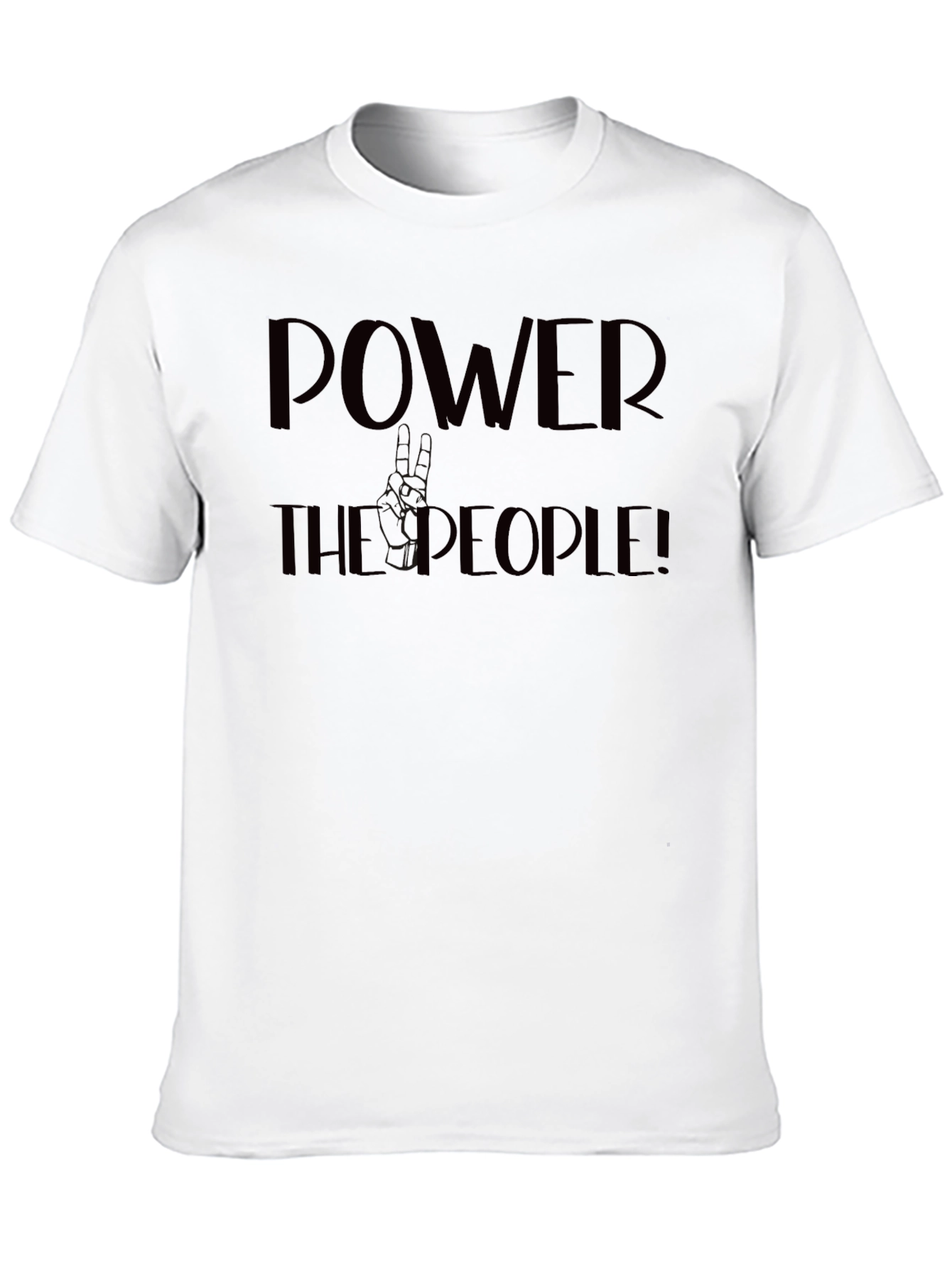 Power to the People Tee - Bold Graphic T-Shirt