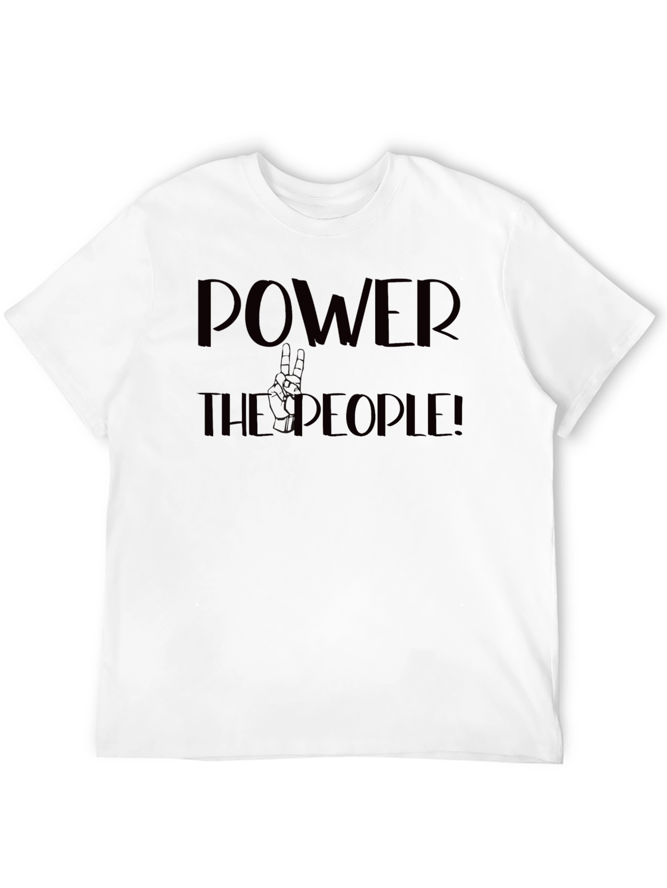 Power to the People Tee - Bold Graphic T-Shirt