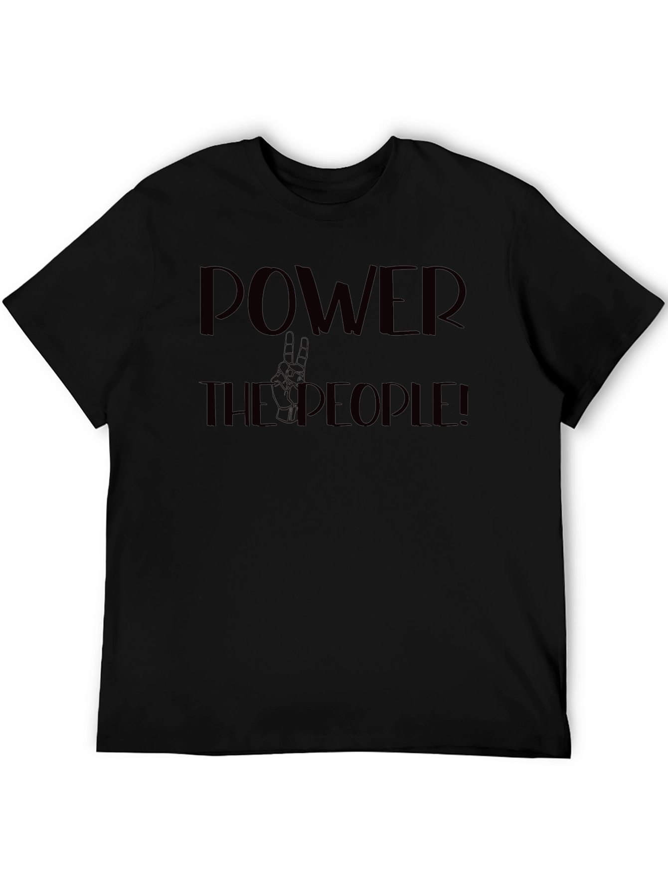 Power to the People Tee - Bold Graphic T-Shirt